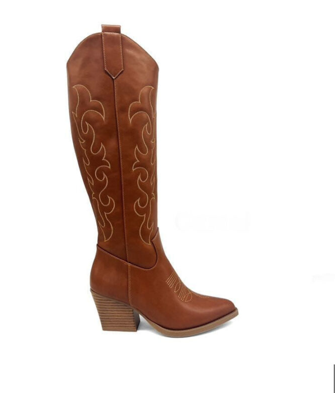Bota Campera Polipiel Camel