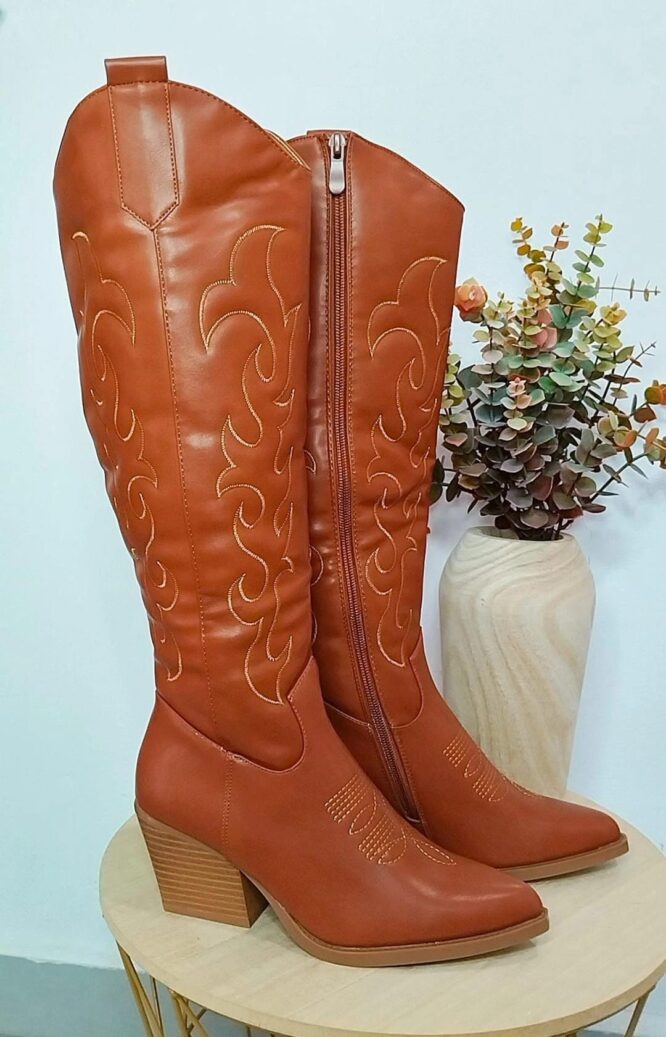 Bota Campera Polipiel Camel
